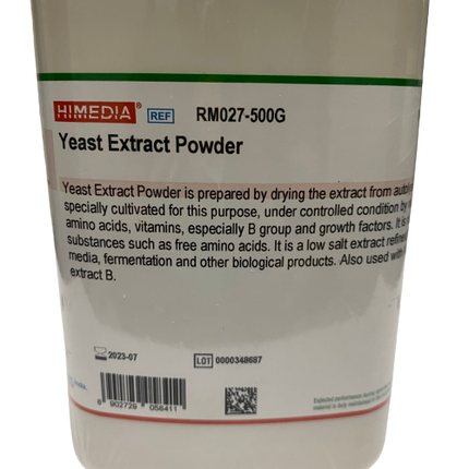 Yeast Extract Powder 500Gr HiMedia